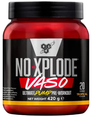 Produktbild von BSN | NO Xplode Vaso | Ultimate Pump Pre-Workout Tropical