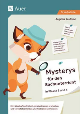Produktbild von Mysterys für den Sachunterricht in Klasse 3 und 4