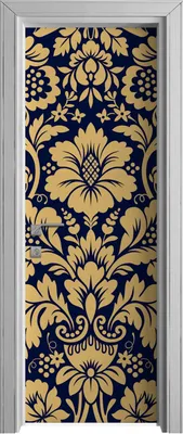 Produktbild von Tür Selbstklebende 70x210 cm Türfolie Türtapete Klebefolie - Ornamente Abstrakt