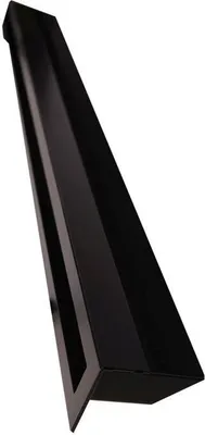 Image de Nordflam grille de cheminée AERO 78x6cm - noir
