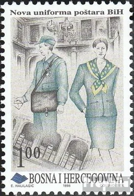 Produktbild von Briefmarken Bosnien-Herzegowina 1998 Mi 153 (kompl.Ausg.) postfrisch Weltposttag