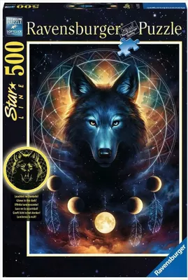 Produktbild von Leuchtender Wolf Ravensburger 13970