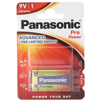 Immagine prodotto di Panasonic 6LR61PPG Batteria monouso Alcalino