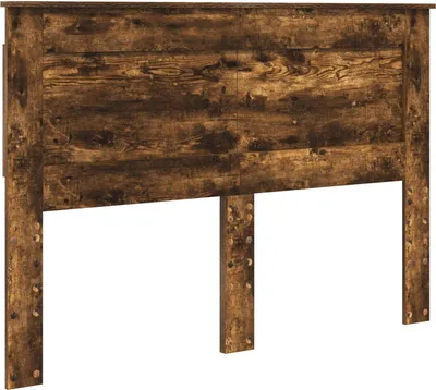 Produktbild von vidaXL Kopfteil mit Kopfteil Geräucherte Eiche 140 cm Holzwerkstoff