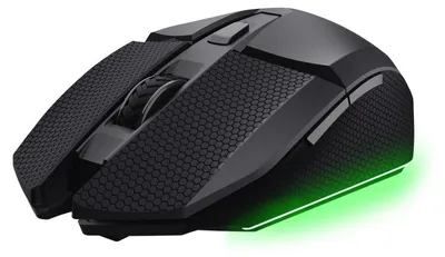 Immagine prodotto di Trust GXT 122 Felox+, Per destrimani, Ottico, RF wireless + Bluetooth, 10000 DPI, Nero