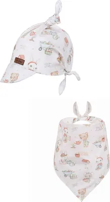 Immagine prodotto di Cappello per bambini MIA MULTICOLOR con sciarpa