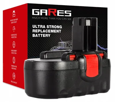 Produktbild von Gares Akkupack zum Zellentausch für Bosch 33618-2G | 18 V 3 Ah Inny | Ersatz-Zellenpack für Werkzeugakkus | Profi-Qualität Gares®