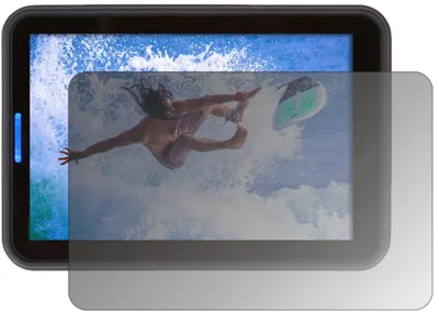 Produktbild von Blickschutzfolie für Rollei 560 Touch matt Schutzfolie Folie Display Schutz dipos