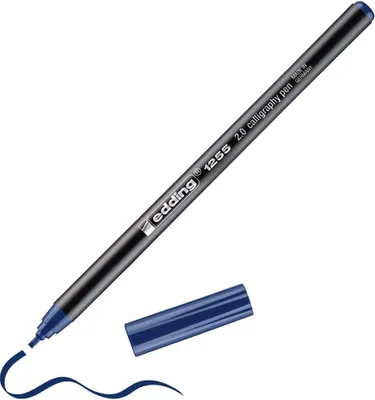 Produktbild von Edding 1255, Schwarz, Blau, 2 mm