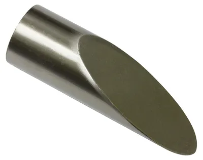 Produktbild von Gardinia Endknopf Lazio zu Stilprogramm Memphis, Ø 16 mm edelstahl-optik