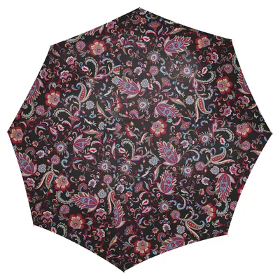 Produktbild von reisenthel umbrella pocket classic, Taschenschirm, Regenschirm, Knirps, Paisley Black, RS7064