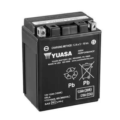 Immagine prodotto di Batteria MF YUASA YTX14AHL-BS 12 AH