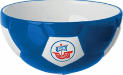 Produktbild von F.C. Hansa Rostock Müslischale „Fußball"