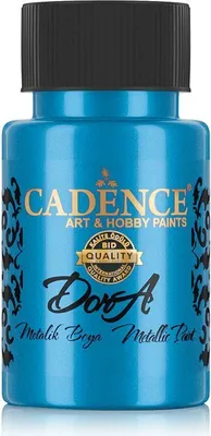Produktbild von Cadence - Metallic Acrylfarbe - Dora - 50ml Blau