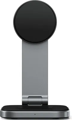 Produktbild von Satechi, Kabellose Ladestation für iPhone & AirPods Magnetisch Qi2, Grau