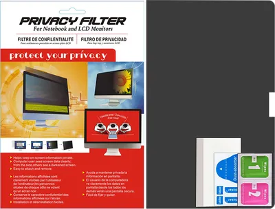 Produktbild von INF Filtr prywatyzujący na ekran 21,5 cala - folia na monitor antyrefleksyjna i odporna na zarysowania