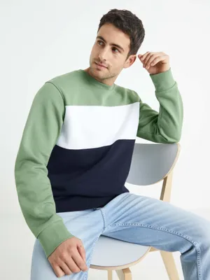 Produktbild von Celio Betrail Sweatshirt mit Streifen 1105548__S
