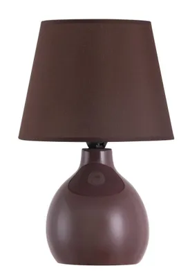 Obrázok produktu pre Rabalux 4476, Hnedá, Keramický, Textil, Spálne, Detská izba, IP20, E14, 1 žiaroviek