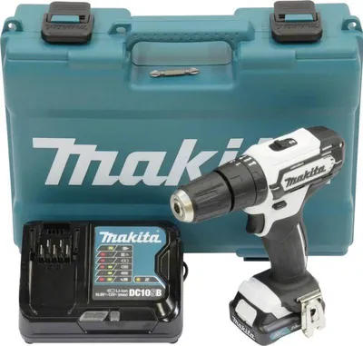 Image de Makita HP333DSAW - Marteau perforateur/pilote - sans fil - 2 vitesses - clé de mandrin 10 mm - 30 N-m