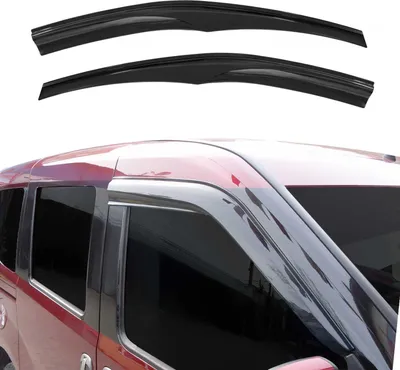 Produktbild von Windabweiser Regenabweiser für Ford Tourneo Courier 2014-2023 Acryl Schwarz 2x