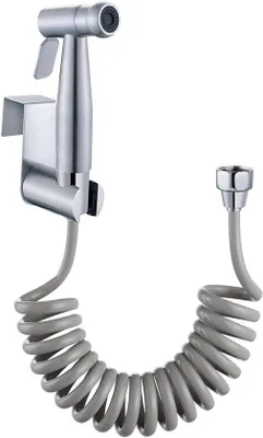 Produktbild von Toilet-Bidet-Set mit Wasserbehälter, Haken und 150 cm Teleskopduscharm für tägliche persönliche Hygiene und Komfort