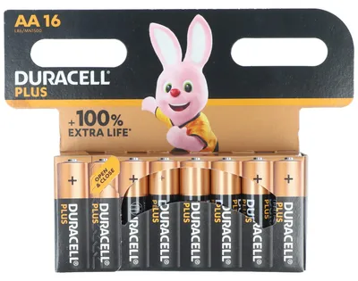 Produktbild von Duracell Plus New AA 16CP (MN1500/LR6)