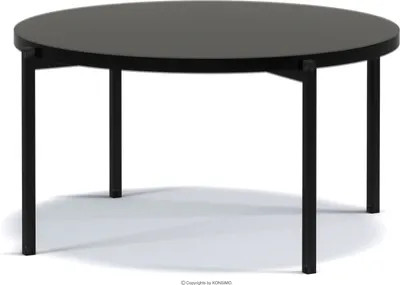 Obrázok produktu pre Konsimo konferenčné stolíky Obývačkový stolík ''GERIS'' čierny, drevo, klasický štýl, 84,2x43x84,2 cm