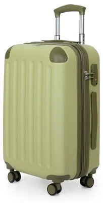 Immagine prodotto di HAUPTSTADTKOFFER - Spree - Bagaglio a mano valigia trolley bagaglio a mano valigia a guscio rigido, estensione 4 ruote doppie LIMITED EDITION TSA, 55 cm, 42 litri,Kiwi