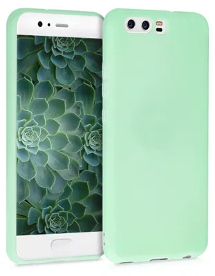 Produktbild von kwmobile Handyhülle für Huawei P10 Hülle - TPU Case - Kabelloses Laden - Schutzhülle Cover in Mintgrün matt