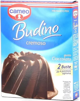 Produktbild von 3x Cameo Budino cremig Pudding schokolade istant chocolate 180g 2 Beutel