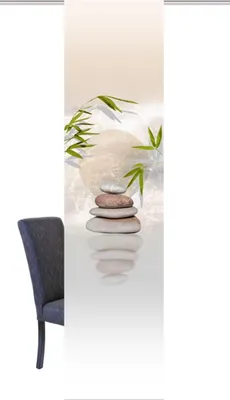 Produktbild von Home Wohnideen Schiebevorhang Digitaldruck  Benessa 245 x 60 cm natur