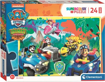 Produktbild von Clementoni Maxi Puzzle PAW Patrol, 24 Teile.