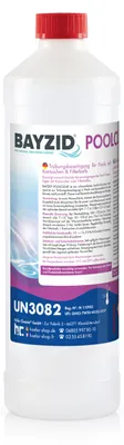 Produktbild von 1 L BAYZID® Poolclear - Trübungsbeseitigung für Pool-Filter mit Kartuschen & Filterballs