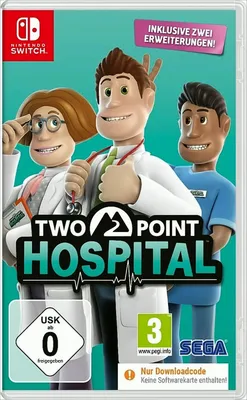 Produktbild von Two Point Hospital (Code in a Box) (Nintendo Switch)