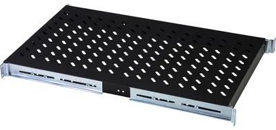 Produktbild von Digitus Ausziehbarer Fachboden für 483 mm (19")-Schränke, Schwarz
