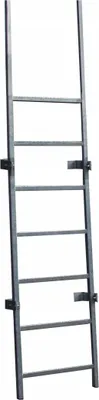 Image de Drabest | Echelle d'évacuation acier - jusqu'à 3 M - charge admissible 150 Kg - 11 marches - construction modulaire