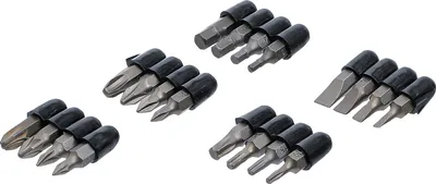 Produktbild von KRAFTMANN 4830 Bit-Sortiment, 6,3 (1/4), 20-tlg.