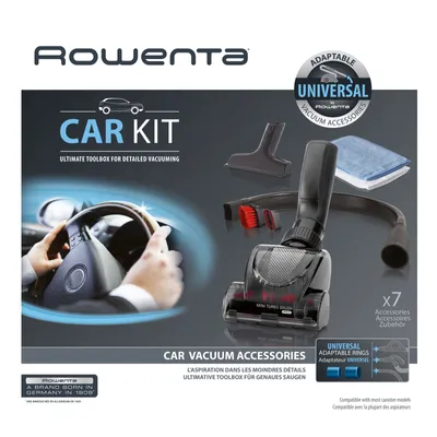 Image de Rowenta ZR001110 Car-Kit pour intérieur de voiture Kit de nettoyage