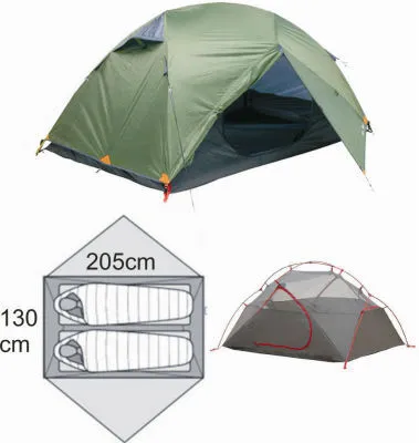 Obrázok produktu pre HIGH COLORADO Zelt TREK LIGHT 2