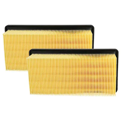 Produktbild von vhbw 2x Flachfaltenfilter kompatibel mit Kärcher WD 7.700, WD 7.500, WD 7.300, WD 7.200, WD 7.000, WD 7.800 Staubsauger