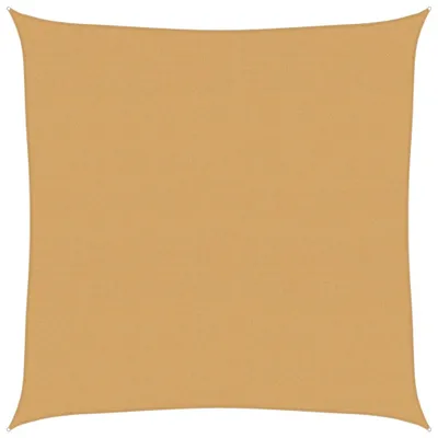 Immagine prodotto di vidaXL Tenda da sole 160 g/m² quadrata colore sabbia 7x7 m HDPE
