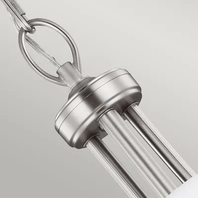Produktbild von Elstead Vintner Kronleuchter E27 3-fach Satiniertes Nickel