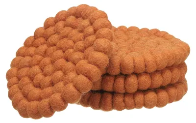 Zdjęcie produktu dla Elzusha - Zestaw 4 okrągłych podstawek pod napoje