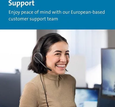 Image de Support d'écran avec purificateur d'air pour ordinateurs portables jusqu'à 27 pouces, blanc