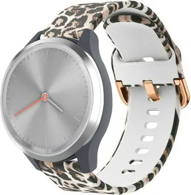 Produktbild von Strap-it Lucky Leopard Garmin Vivomove 3s Armband