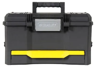 Produktbild von Werkzeugbox Kunststoff m Schublade 1-70-316 (schwarz)