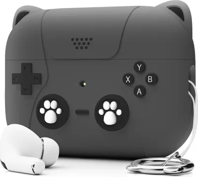 Produktbild von INF Silikon Schutzhülle für Apple AirPods Pro 3 - Kratzfest, Stoßfest Grau