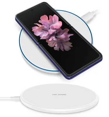 Produktbild von QI Wireless Ladegerät für Samsung Galaxy Z Flip Fold 7 / FE 6 5 4 3 Ladematte