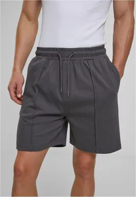 Produktbild von Urban Classics Short Herren Heavy Jersey Pintuck Track Shorts dunkelgrau XXL