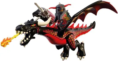 Produktbild von 72114 Knights Schwarzer Drache